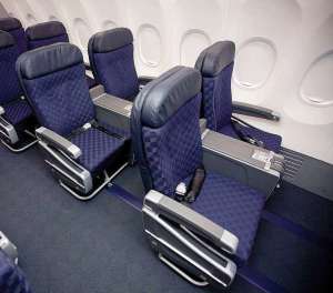 We enjoyed First Class on the 737-800 to Portland