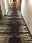 The new carpet at our hotel
