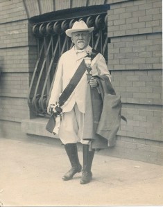Henry Pittock in his Royal Rosarian outfit in 1916