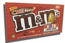 Wendy loved Chili Nut M&Ms