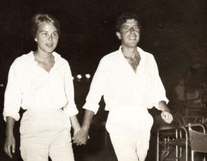 Marianne Ihlen and Leonard Cohen