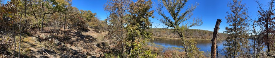 New trail at Lookout Lake