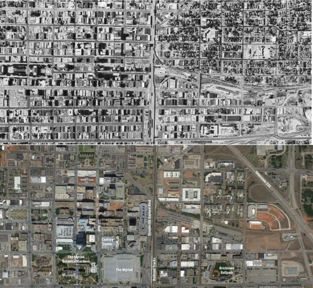 OKC in 1954 and 2014