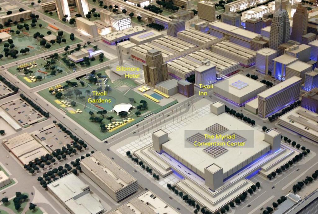 Tivoli Gardens in Pei model