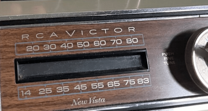 Old-fashioned UHF tuner