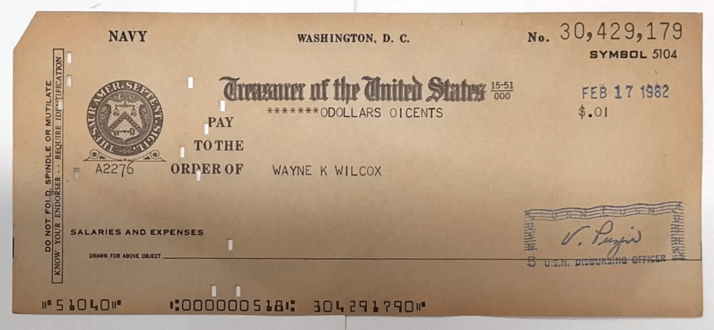 Punch card check