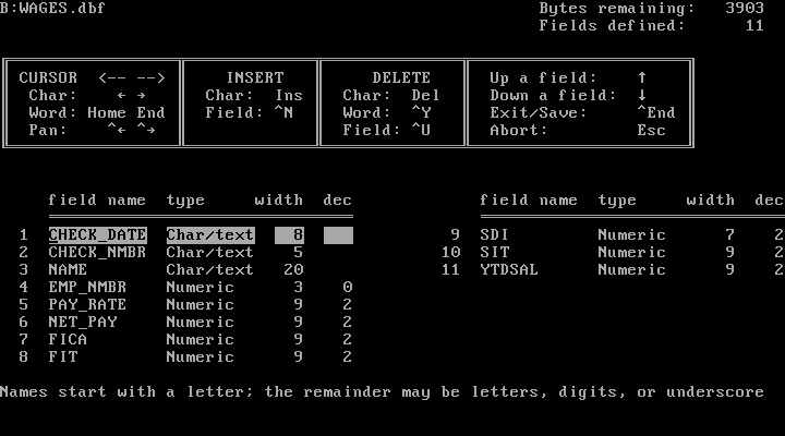 dBase III