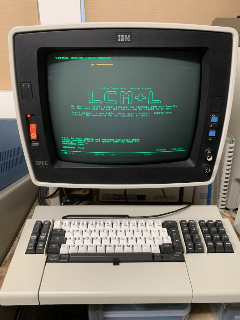 Mainframe terminal