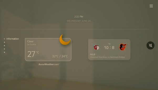 LG Always Ready feature