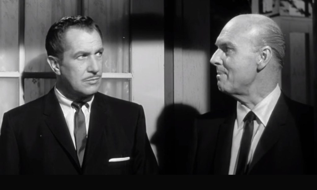 Vincent Price and Gavin Gordon in The Bat