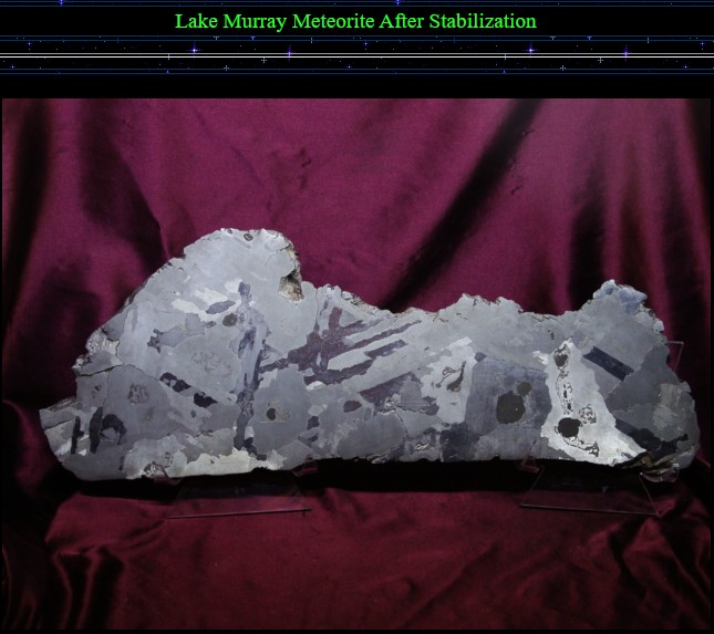 Lake Murray Meteorite today