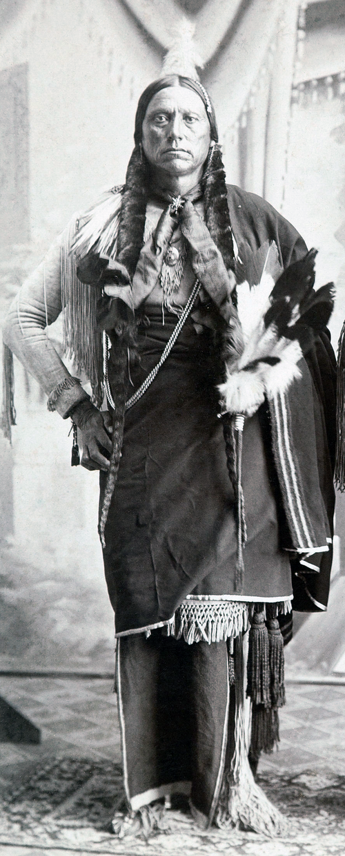 Quanah Parker in 1890