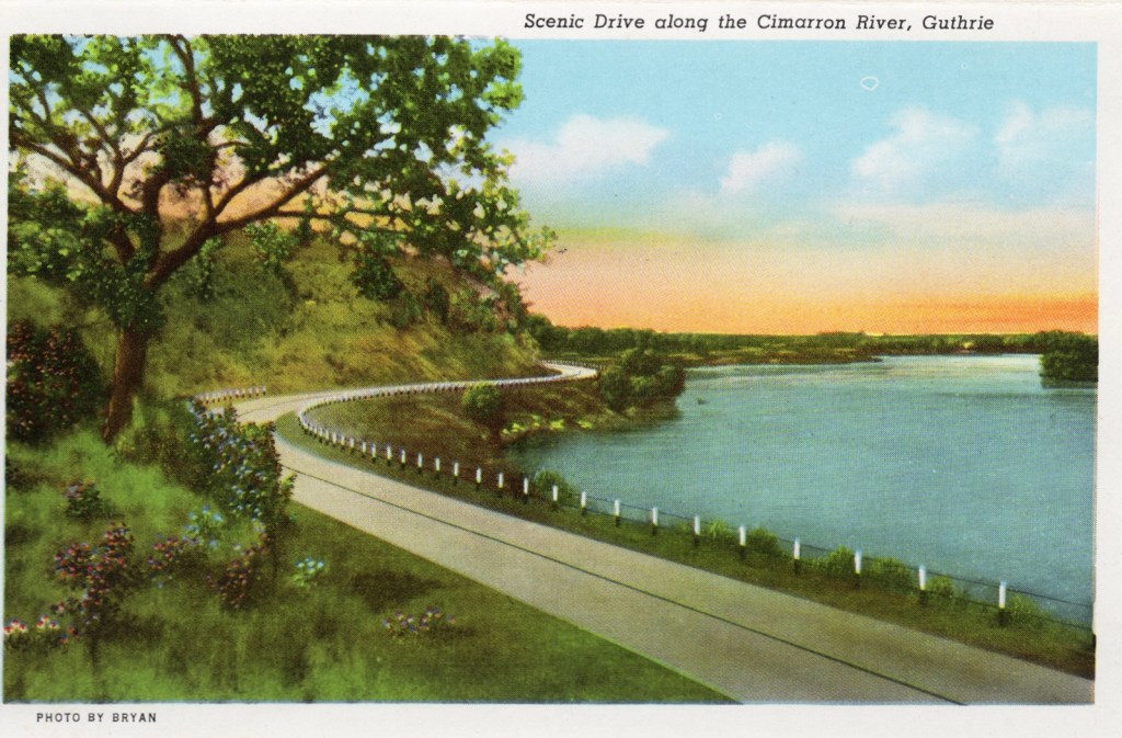 Cimarron River postcard
