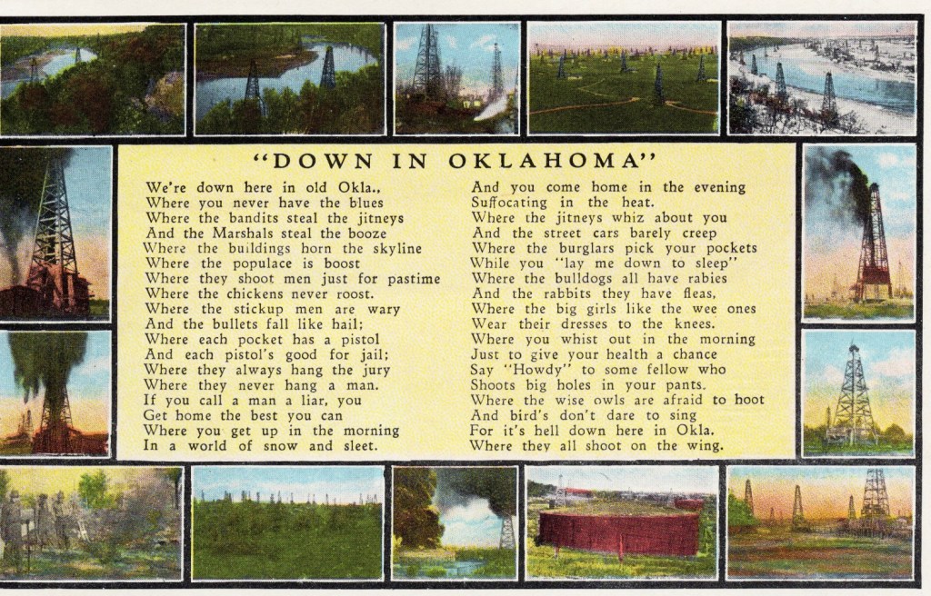 Down in Oklahoma song lyrics