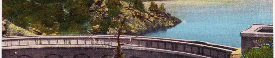 Quanah Parker Dam postcard