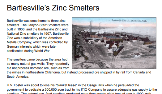 Zinc Smelters