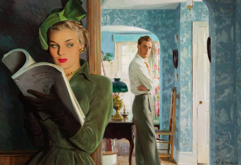 Blackmail by Tom Lovell