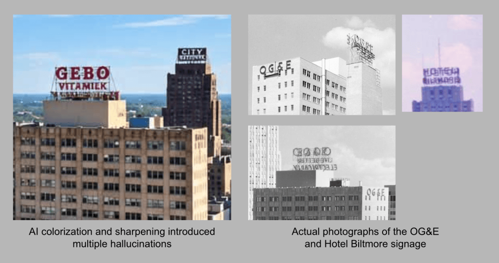 More AI sign hallucinations