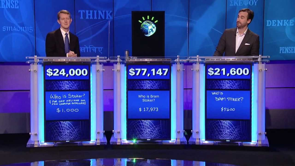 Watson plays Jeopardy!