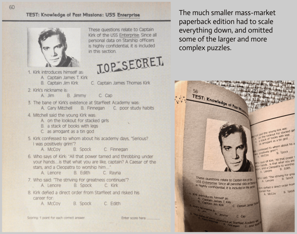 Trade versus mass-market editions