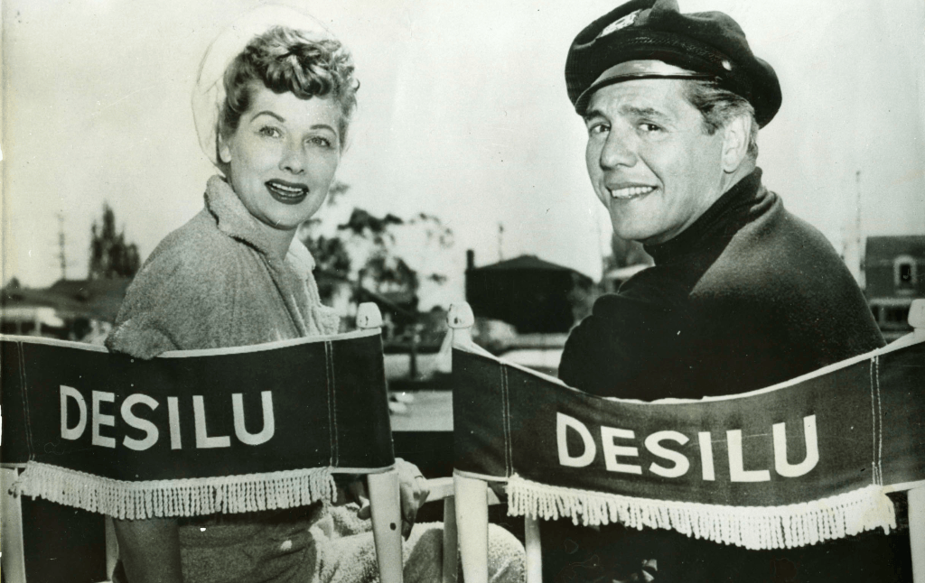 Lucille Ball and Desi Arnaz